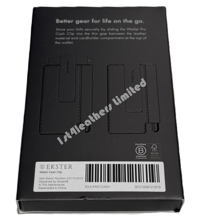 EKSTER SPRING STEEL CASH CLIP FOR EKSTER WALLET PRO RRP £39 BNIB