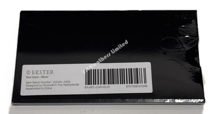EKSTER ALUMINIUM TOOL CARD FOR WALLET & WALLET PRO SPACE GREY RRP £49 BRAND NEW