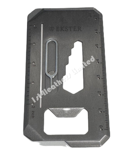 EKSTER ALUMINIUM TOOL CARD FOR WALLET & WALLET PRO SPACE GREY RRP £49 BRAND NEW