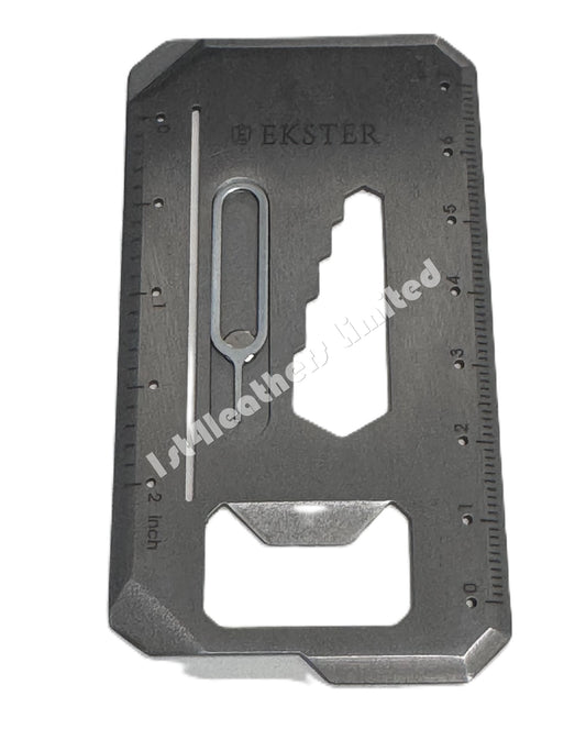 EKSTER ALUMINIUM TOOL CARD FOR WALLET & WALLET PRO SPACE GREY RRP £49 BRAND NEW