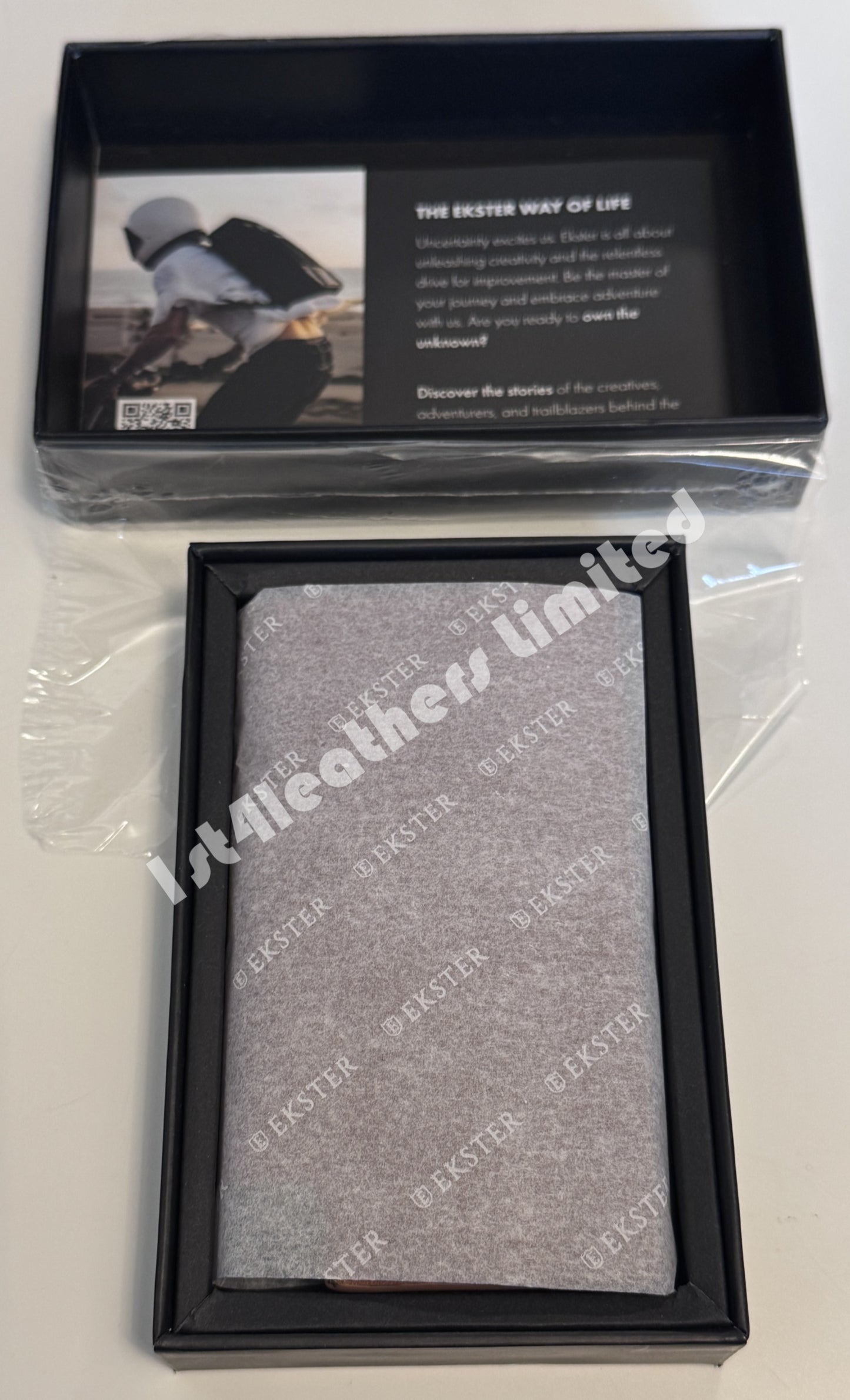 EKSTER RFID BLOCKING LEATHER WALLET PRO TAN BROWN RRP £109 BNIB