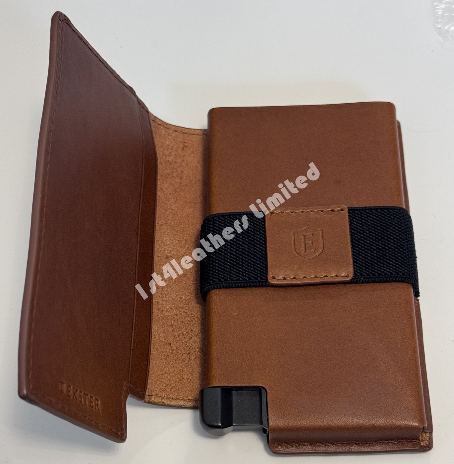 EKSTER RFID BLOCKING LEATHER WALLET PRO TAN BROWN RRP £109 BNIB