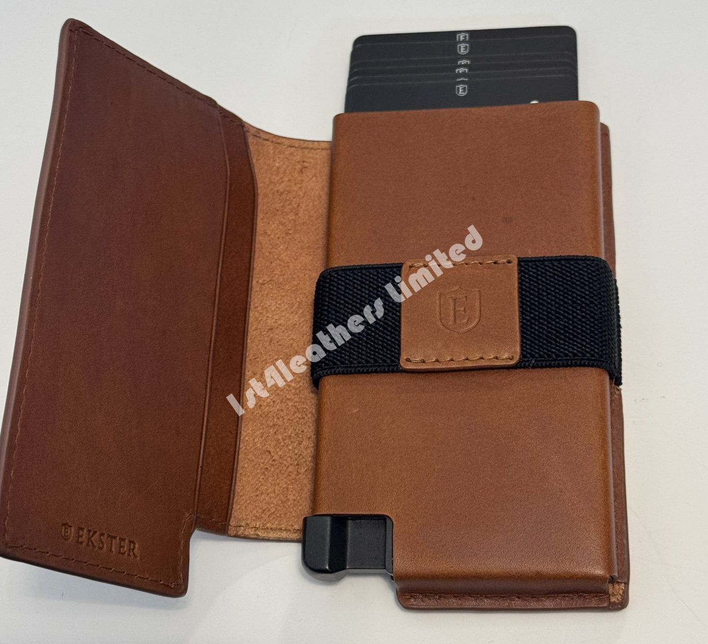 EKSTER RFID BLOCKING LEATHER WALLET PRO TAN BROWN RRP £109 BNIB