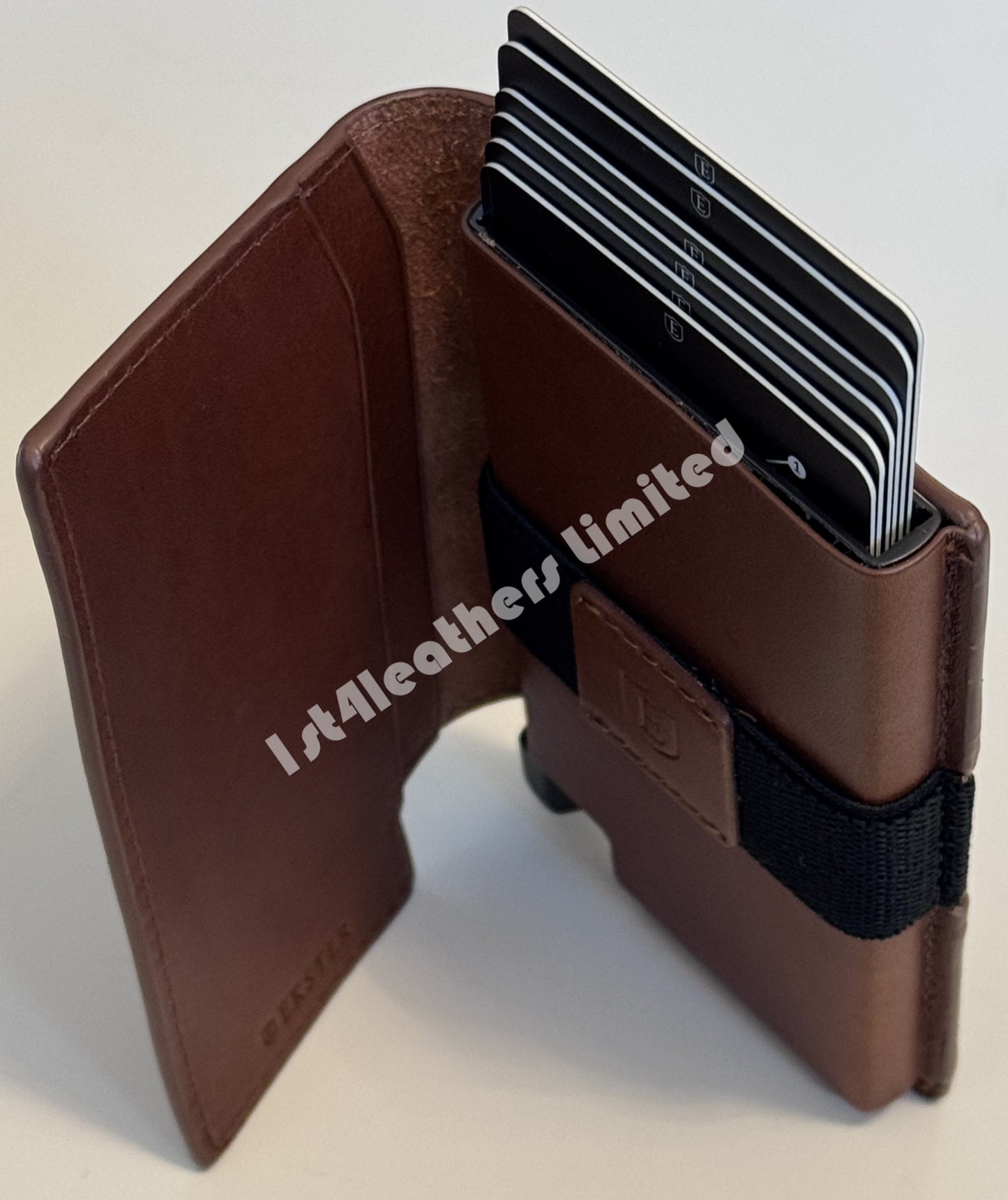 EKSTER RFID BLOCKING LEATHER WALLET PRO TAN BROWN RRP £109 BNIB