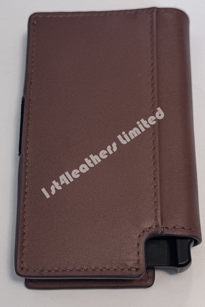EKSTER RFID BLOCKING LEATHER PARLIAMENT WALLET CARAMEL BROWN RRP £79 BNIB