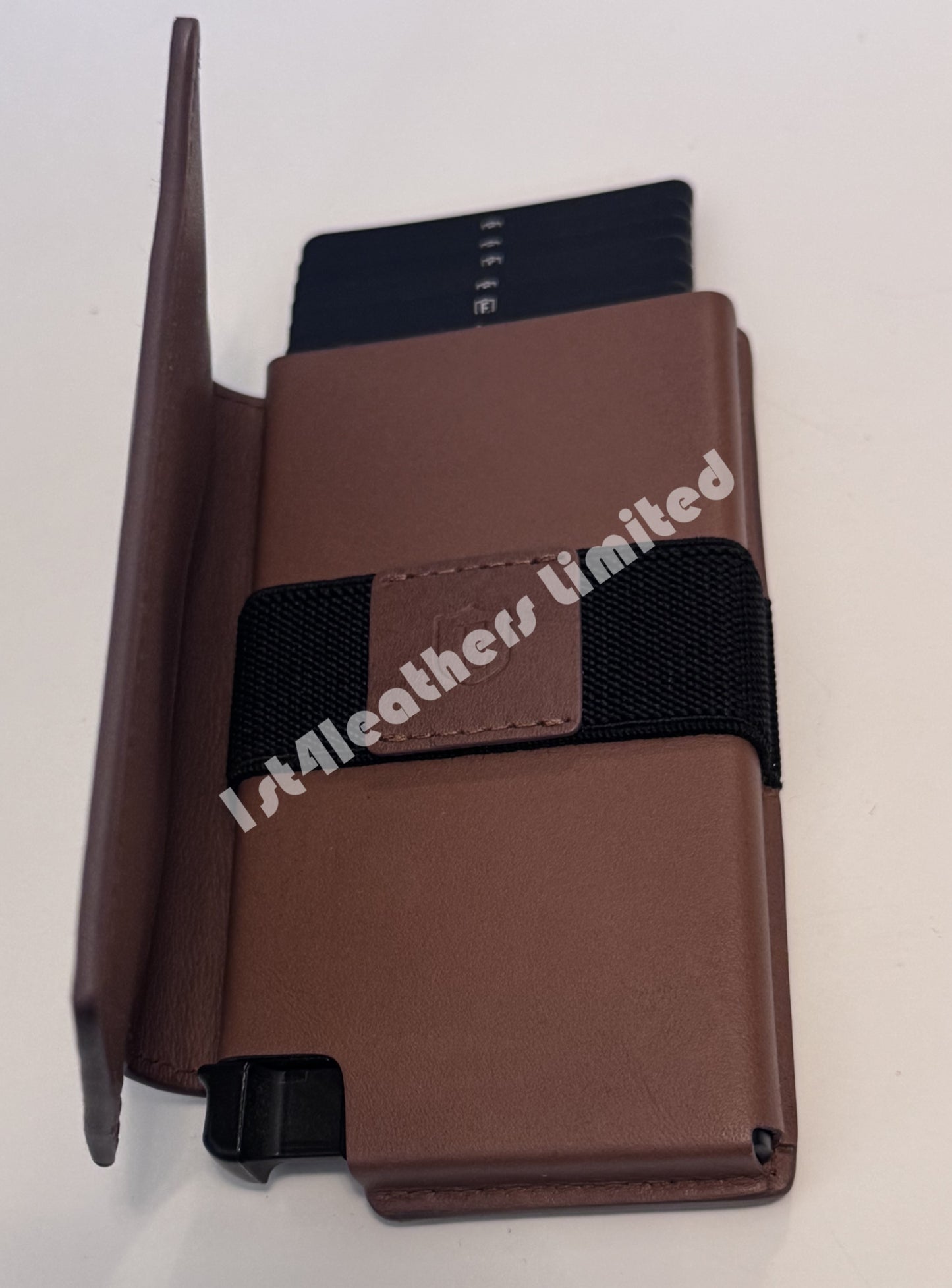 EKSTER RFID BLOCKING LEATHER PARLIAMENT WALLET CARAMEL BROWN RRP £79 BNIB