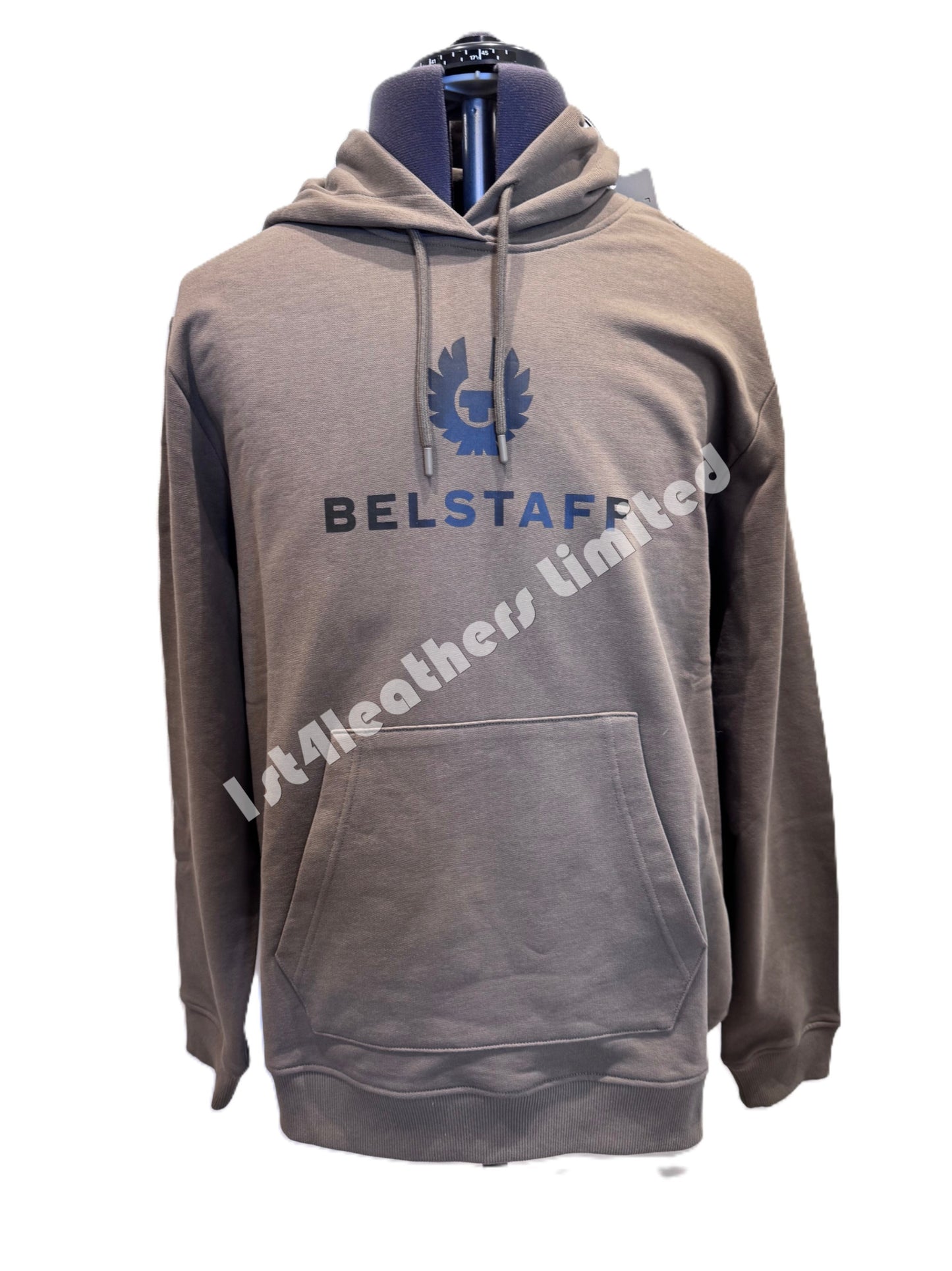 BELSTAFF NORTHVIEW COTTON FLEECE HOODIE SWEATSHIRT CLAY BROWN 3XL RRP £150 BNWT