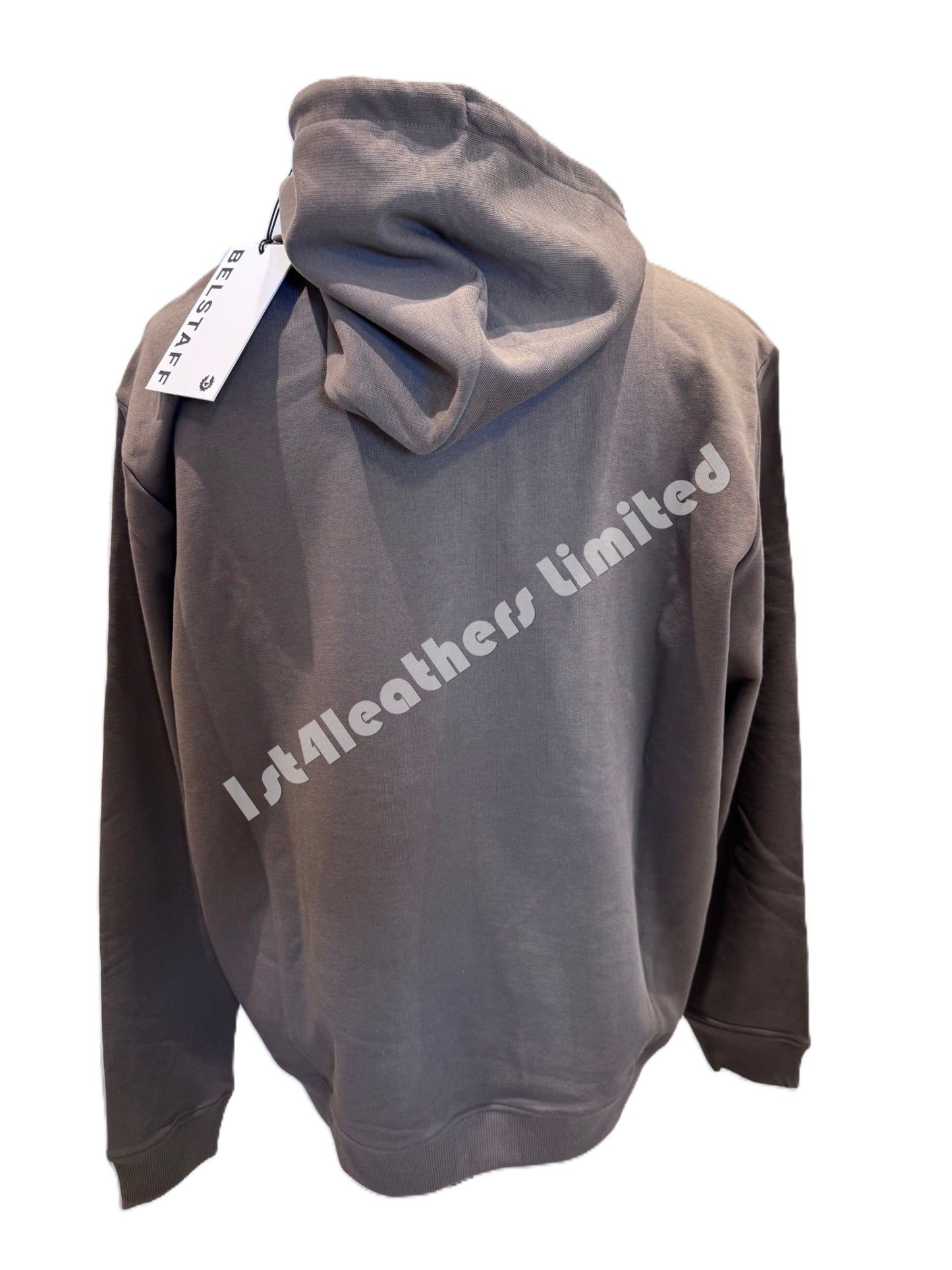 BELSTAFF NORTHVIEW COTTON FLEECE HOODIE SWEATSHIRT CLAY BROWN 3XL RRP £150 BNWT