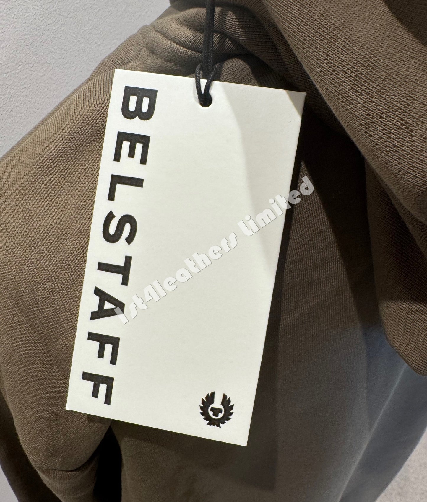BELSTAFF NORTHVIEW COTTON FLEECE HOODIE SWEATSHIRT CLAY BROWN 3XL RRP £150 BNWT
