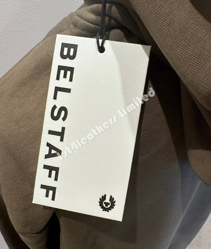 BELSTAFF NORTHVIEW COTTON FLEECE HOODIE SWEATSHIRT CLAY BROWN 3XL RRP £150 BNWT