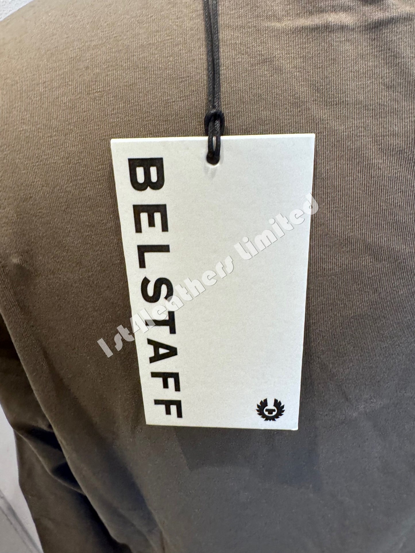 BELSTAFF THOM LONG SLEEVE COTTON T-SHIRT CLAY BROWN 2XL RRP £75 BNWT