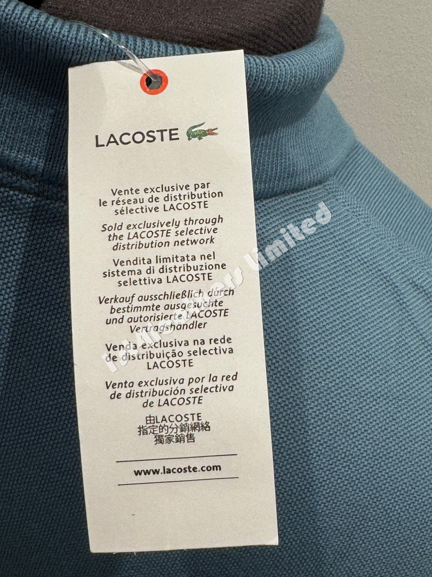 LACOSTE CLASSIC L1212 PIQUE COTTON POLO SHIRT BLUE HD9 (7) 2XL RRP £95 NEW