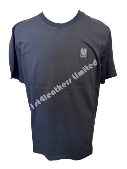 BELSTAFF MONKFORD PHOENIX PATCH T-SHIRT BLACK RRP £60 BNWT