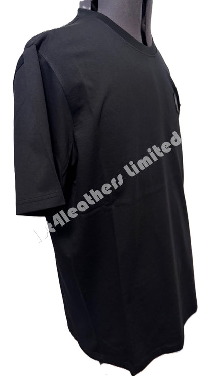 BELSTAFF MONKFORD PHOENIX PATCH T-SHIRT BLACK RRP £60 BNWT