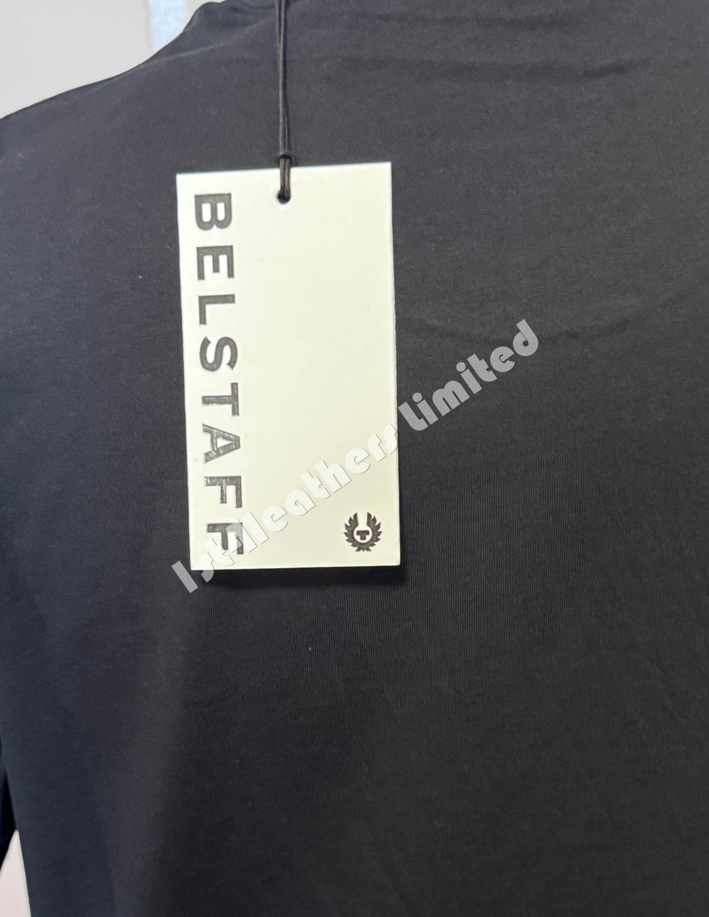 BELSTAFF MONKFORD PHOENIX PATCH T-SHIRT BLACK RRP £60 BNWT