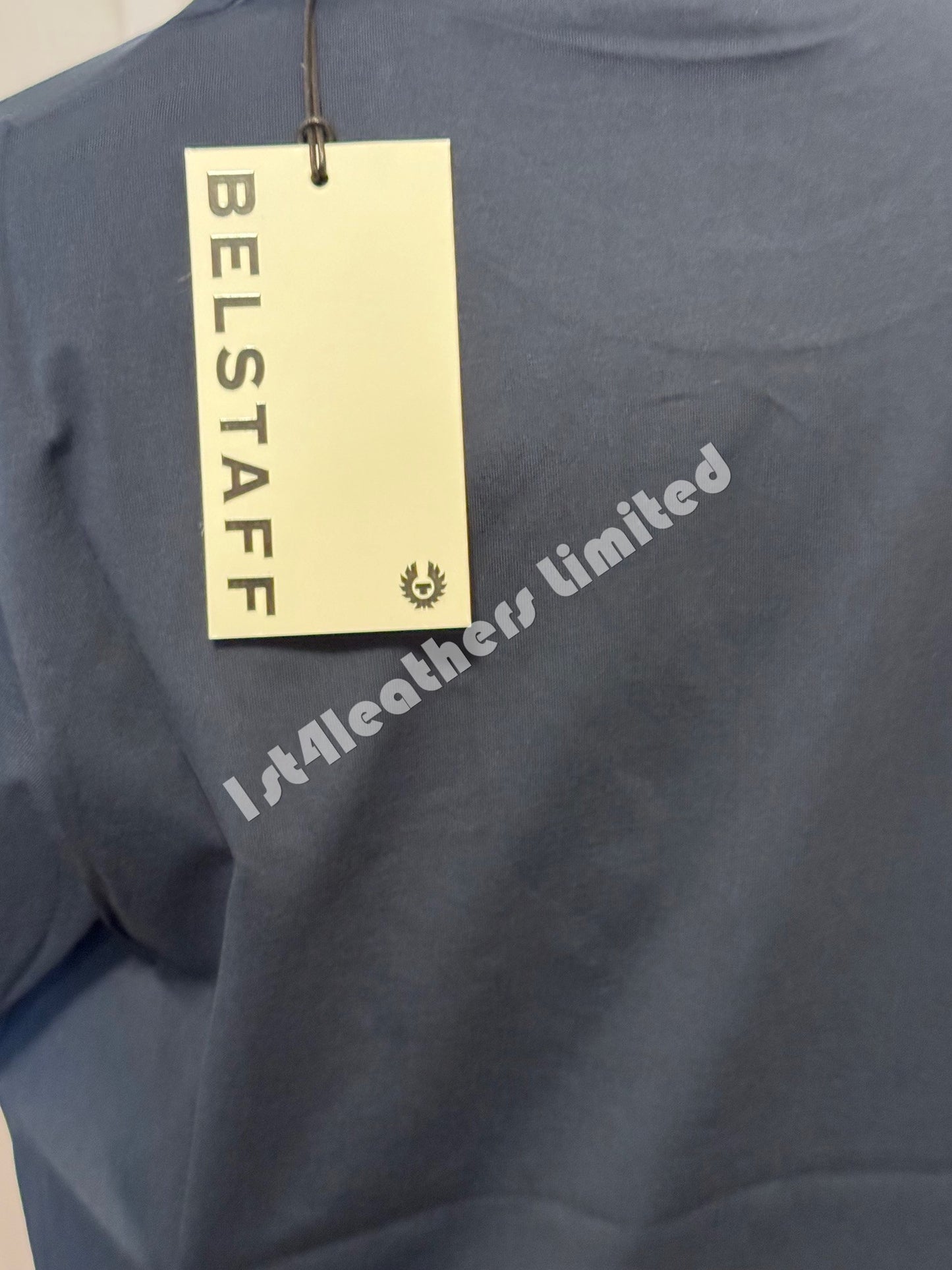 BELSTAFF MONKFORD PHOENIX PATCH T-SHIRT DEEP NAVY BLUE RRP £60 BNWT