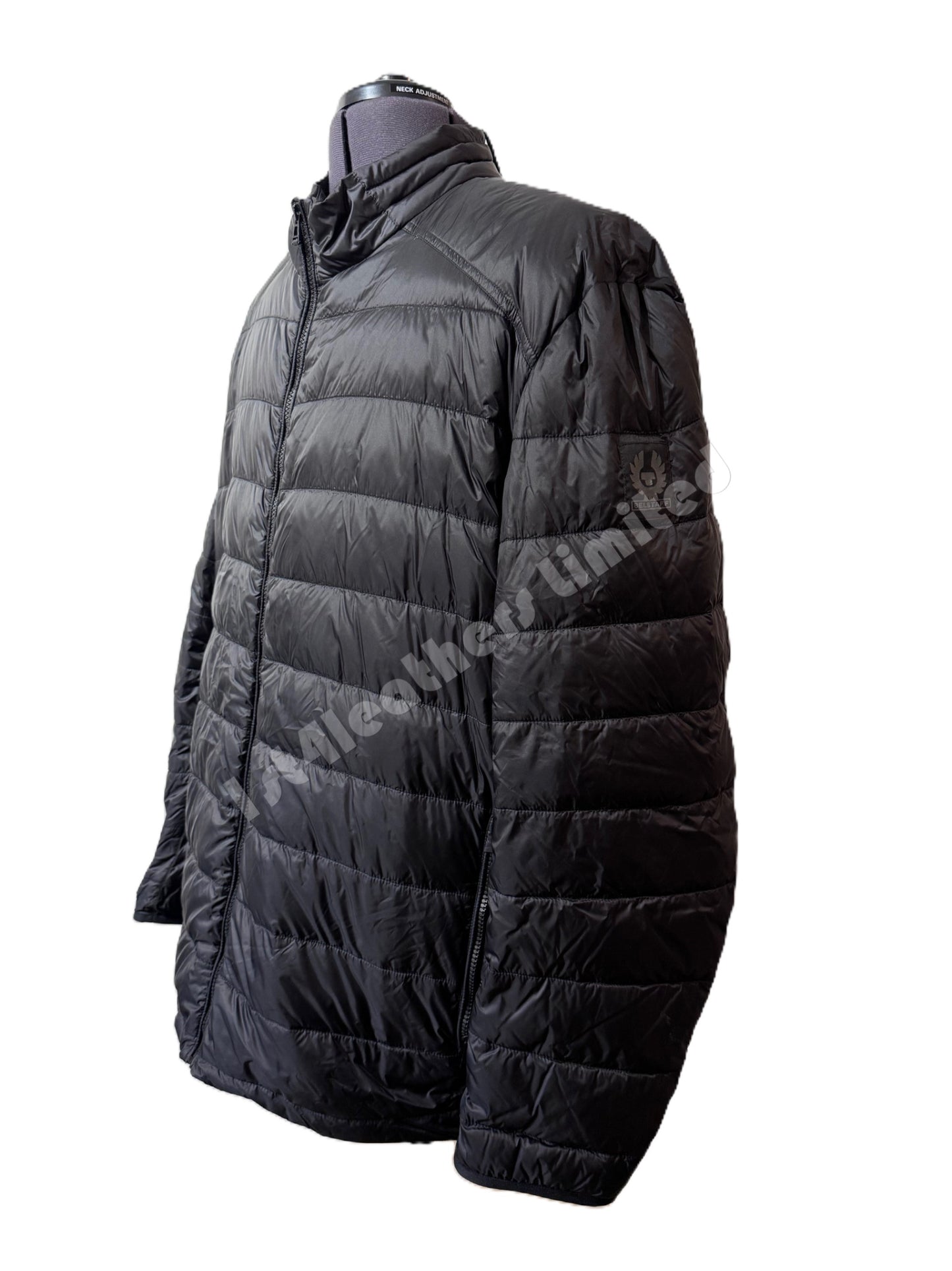 BELSTAFF BIG & TALL RYEGATE 750 FILL PUFFA JACKET BLACK RRP £365 BNWT