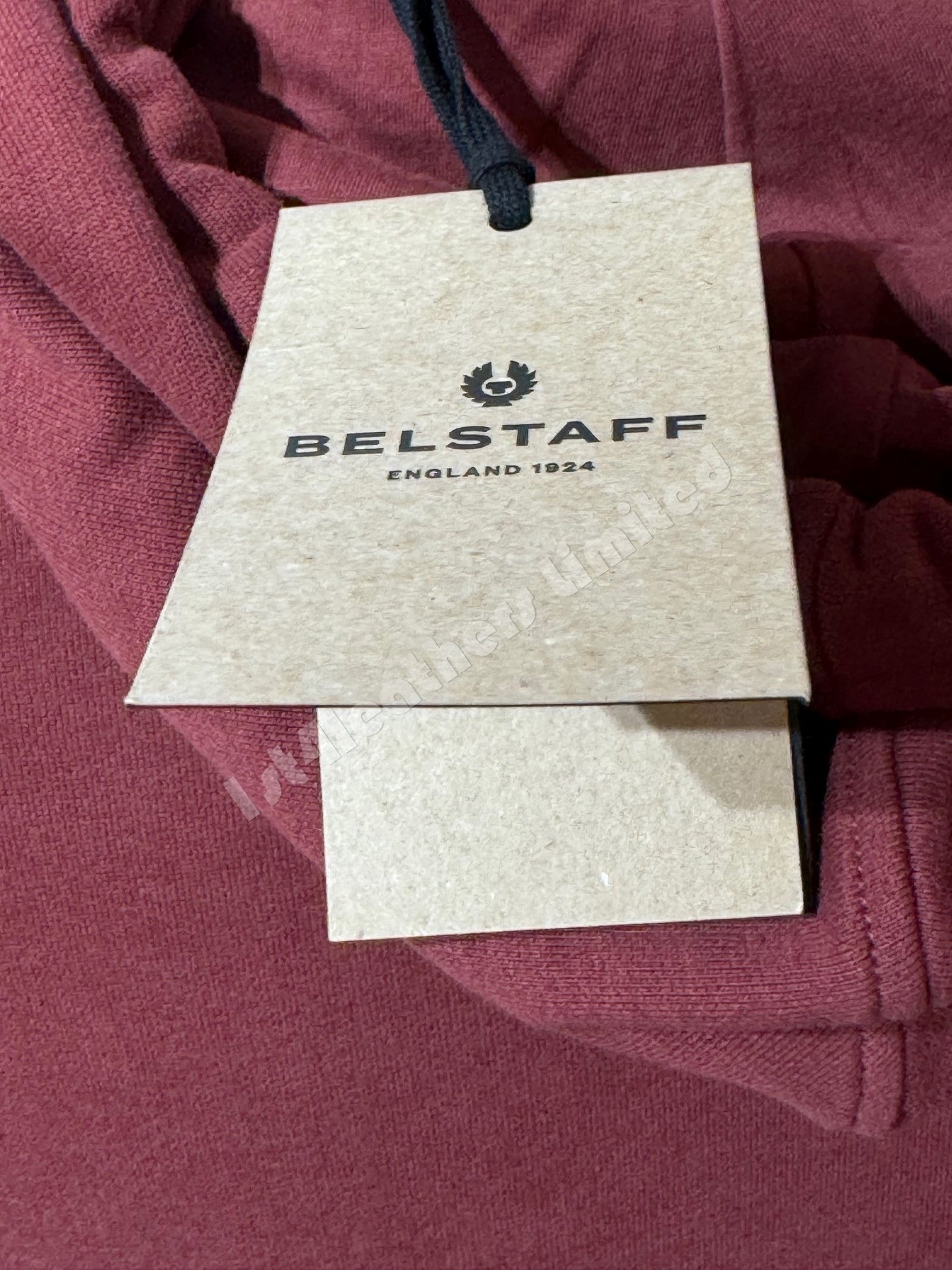 BELSTAFF SIGNATURE HOODIE SWEATSHIRT LAVA RED RRP £160 BNWT