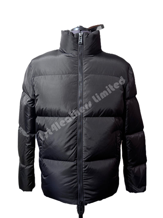 BELSTAFF PAXTON PUFFA JACKET BLACK OVERSIZED UK38 M/L RRP £550 BNWT