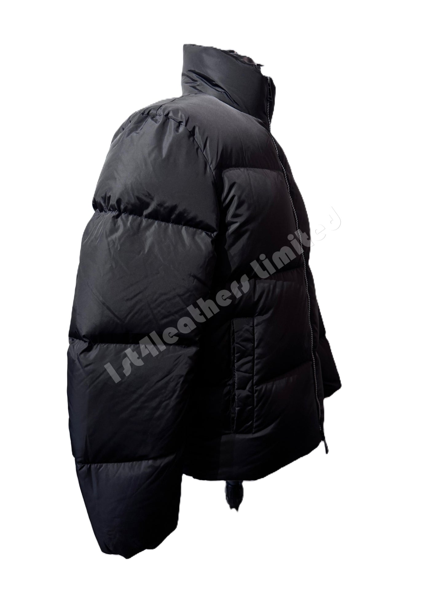 BELSTAFF PAXTON PUFFA JACKET BLACK OVERSIZED UK38 M/L RRP £550 BNWT