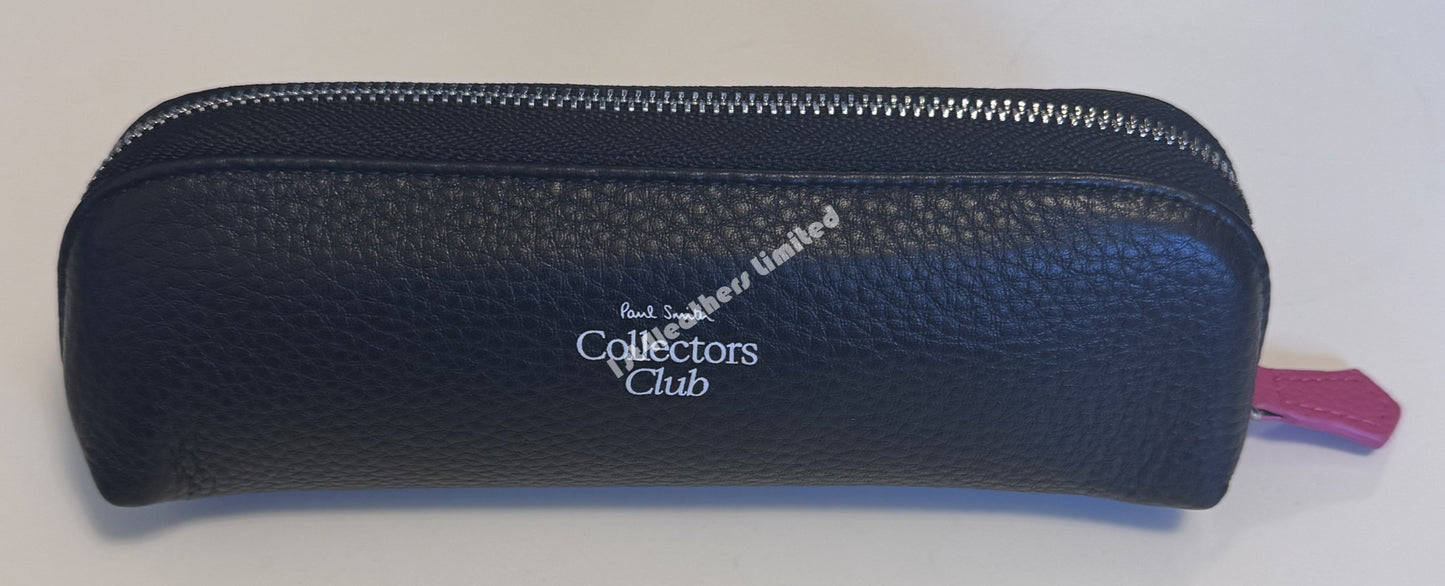 PAUL SMITH PS COLLECTORS CLUB LEATHER ZIPPED PENCIL CASE RRP £85 NEW IN BOX