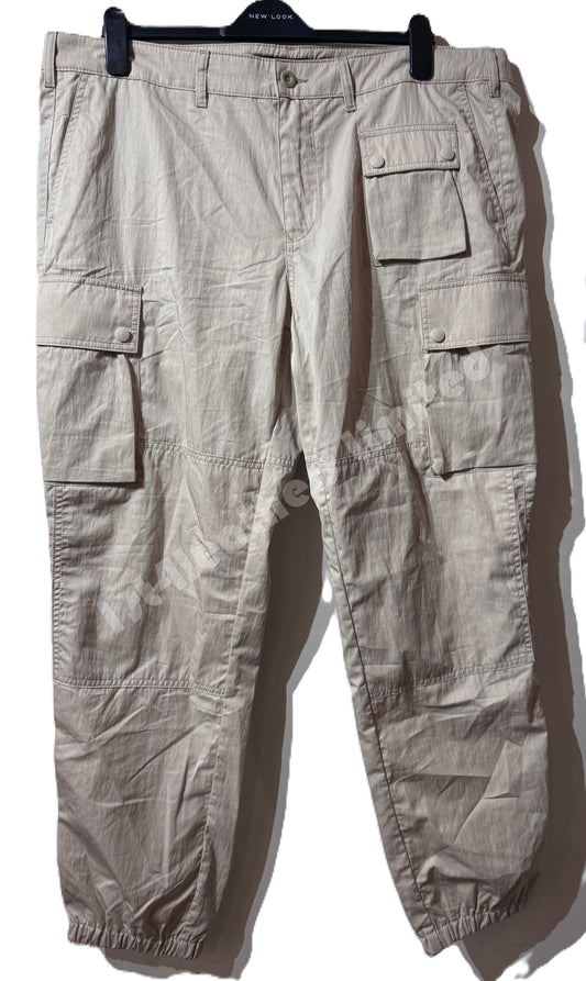 BELSTAFF TRIALMASTER CARGO TROUSERS IN MOONBEAM 38 WAIST RRP £225 BNWT