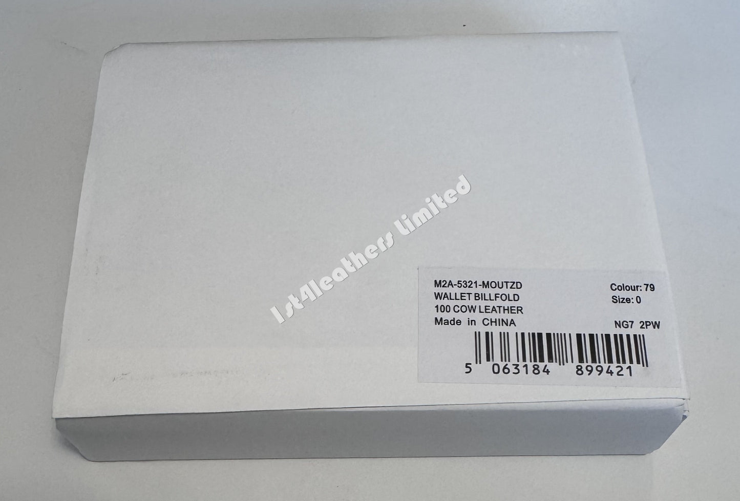 PAUL SMITH PS LEATHER BI-FOLD SHADOW ZEBRA WALLET BLACK RRP £125 NEW IN BOX