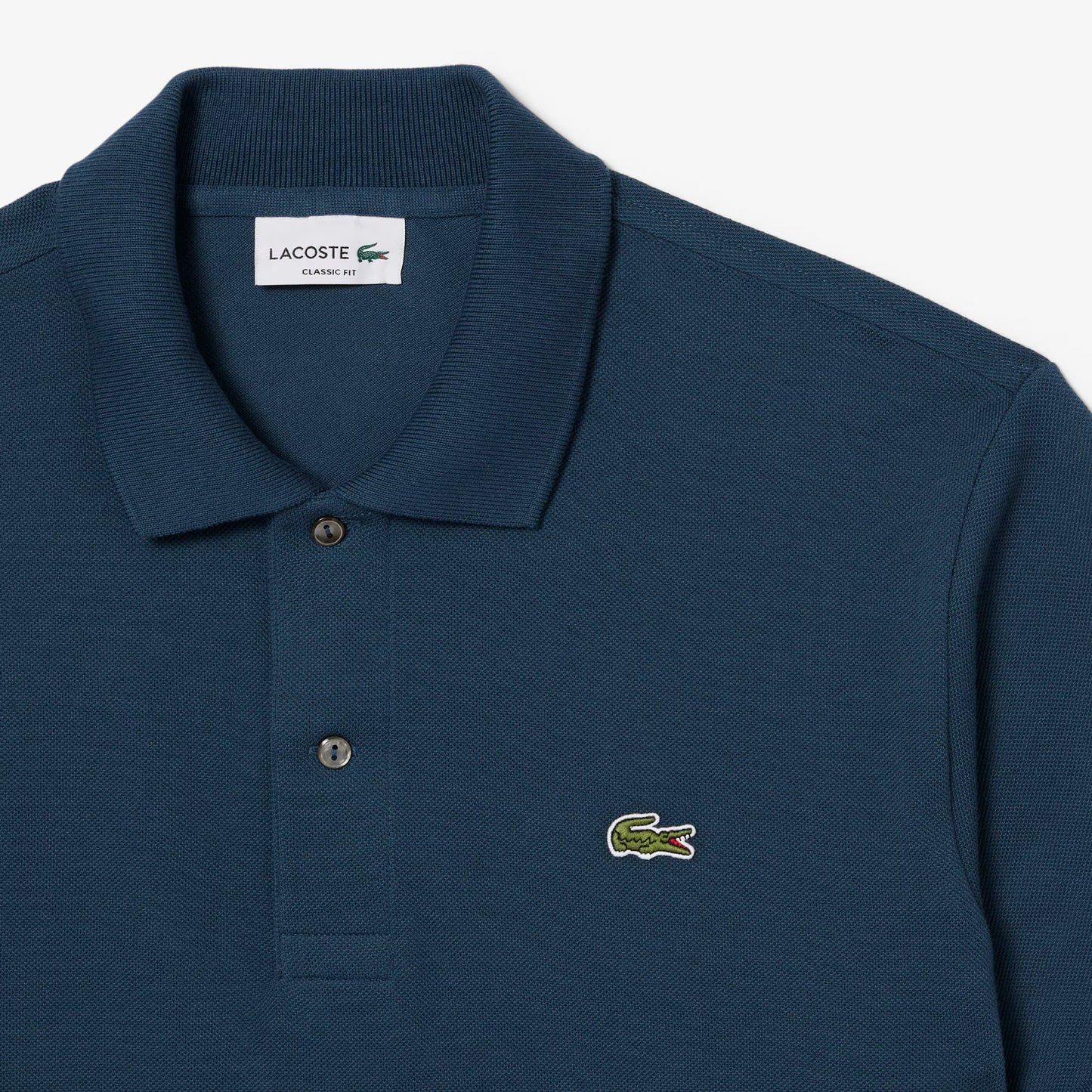 LACOSTE CLASSIC PETIT PIQUE COTTON POLO SHIRT MINERAL BLUE 2XL RRP £95 BNWT