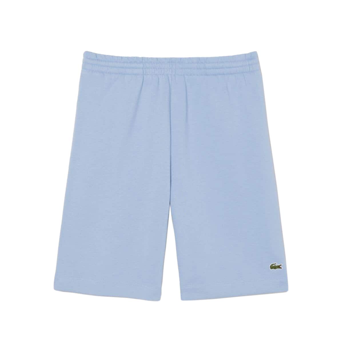 LACOSTE COTTON FLEECE SWEATSHORTS LIGHT BLUE RRP £70 BNWT