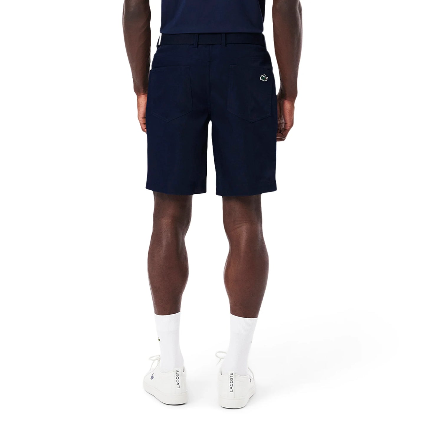 LACOSTE GOLF ULTRA DRY SHORTS NAVY BLUE 38 WAIST RRP £120 BNWT