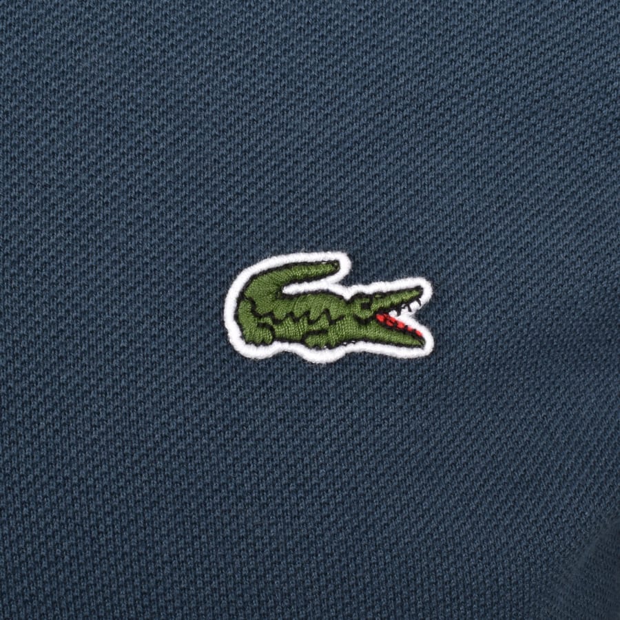 LACOSTE CLASSIC PETIT PIQUE COTTON POLO SHIRT MINERAL BLUE 2XL RRP £95 BNWT