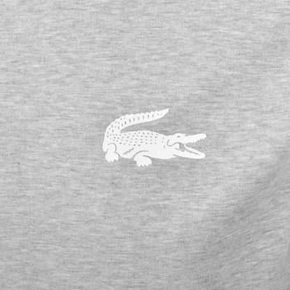 LACOSTE LOUNGEWEAR COTTON SWEATSHIRT GREY MARL M RRP £60 BNWT