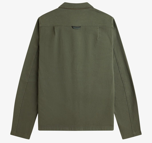 FRED PERRY BEDFORD CORDUROY OVERSHIRT JACKET LAUREL WREATH GREEN L RRP £170 BNWT