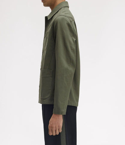FRED PERRY BEDFORD CORDUROY OVERSHIRT JACKET LAUREL WREATH GREEN L RRP £170 BNWT