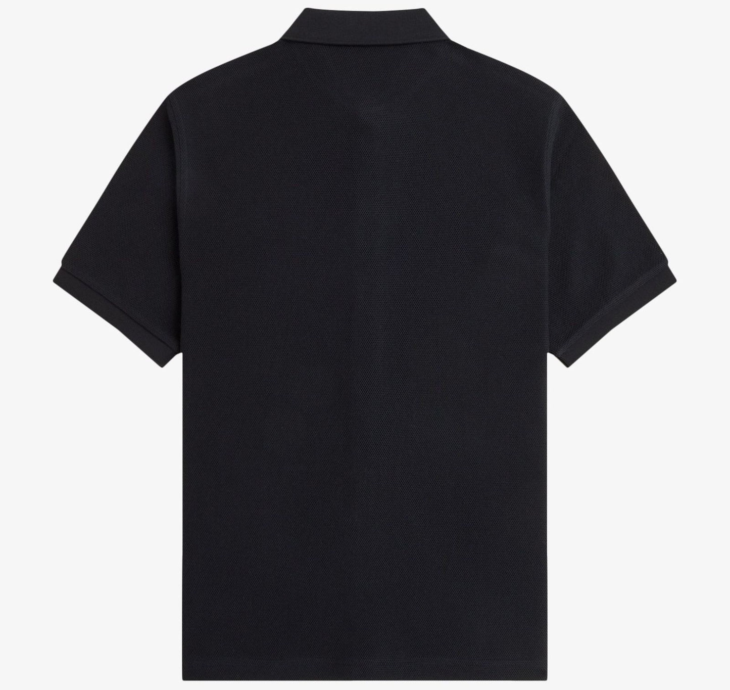 FRED PERRY BUTTON FRONT VERTICAL STRIPE PIQUE POLO SHIRT BLACK XL RRP £110 BNWT