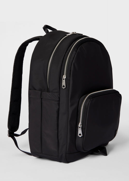 PAUL SMITH PS ZEBRA RECYCLED POLYESTER BACKPACK BLACK RRP £300 BNWT