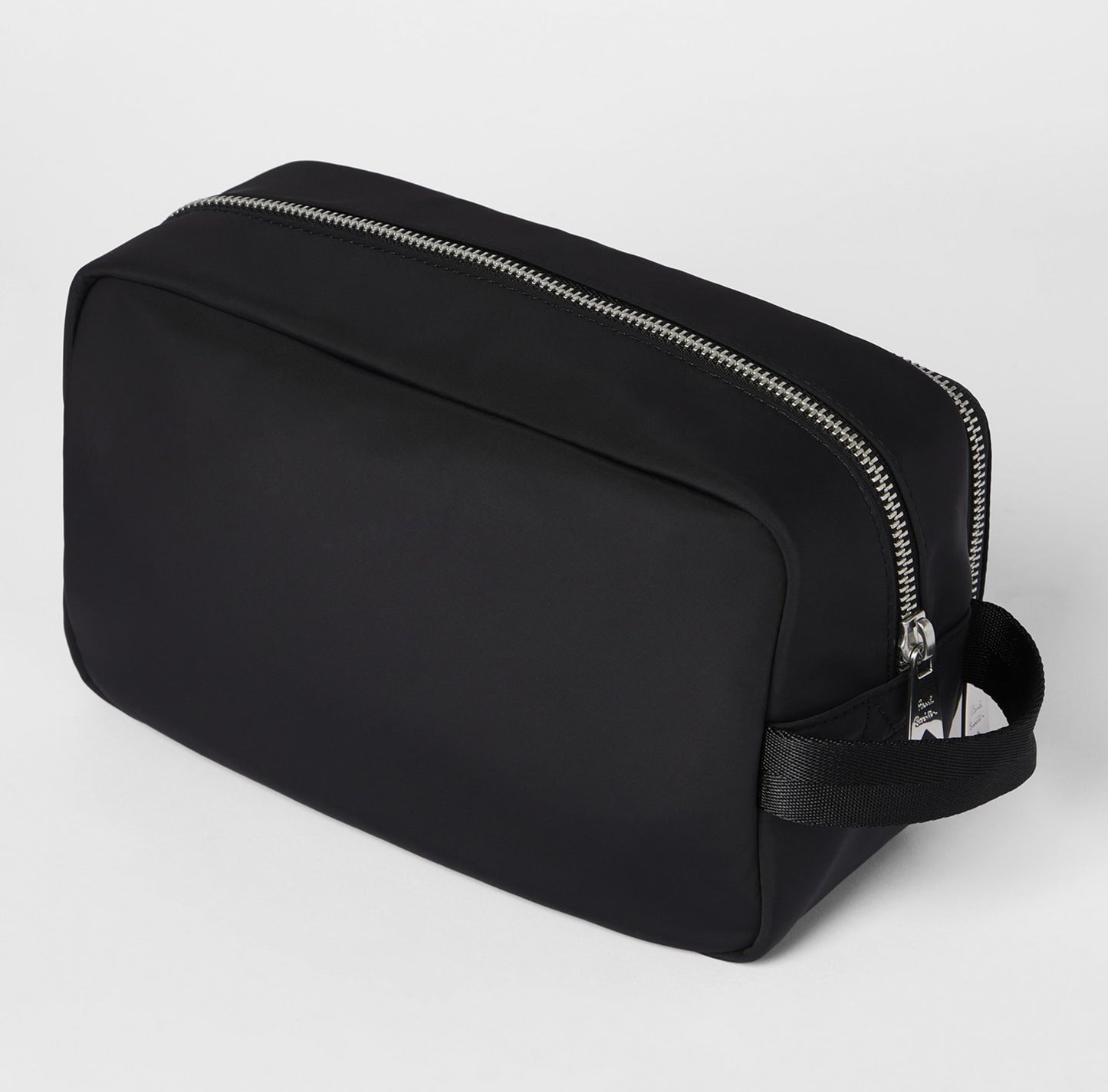 PAUL SMITH PS ZEBRA BADGE RECYCLED POLYESTER WASH BAG IN BLACK RRP £145 BNWT