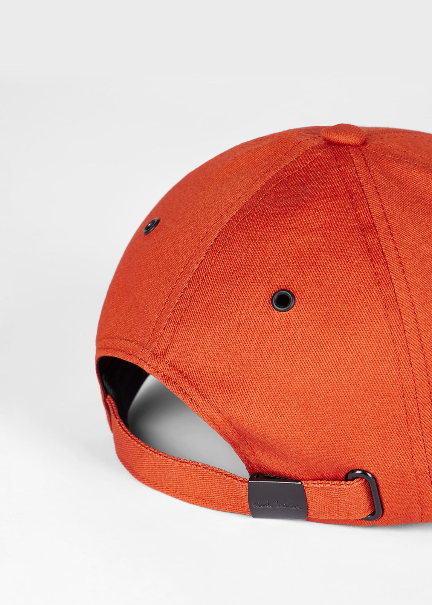 PAUL SMITH PS ZEBRA LOGO COTTON BASEBALL CAP ORANGE ONE SIZE RRP £55 BNWT