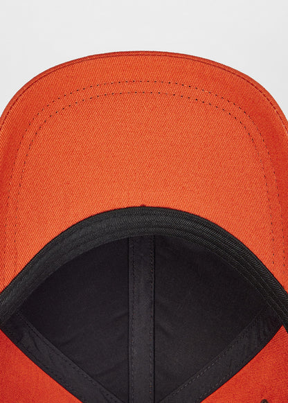 PAUL SMITH PS ZEBRA LOGO COTTON BASEBALL CAP ORANGE ONE SIZE RRP £55 BNWT