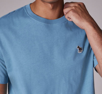 PAUL SMITH PS ZEBRA LOGO T-SHIRT LIGHT TEAL (32B) RRP £70 BNWT