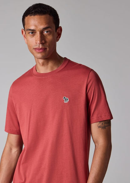 PAUL SMITH PS ORGANIC COTTON ZEBRA LOGO T-SHIRT SOFT PINK (23A) RRP £70 BNWT