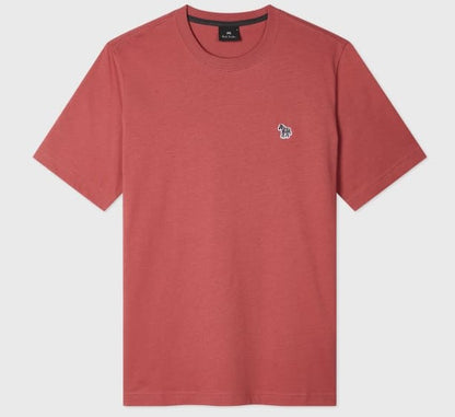 PAUL SMITH PS ORGANIC COTTON ZEBRA LOGO T-SHIRT SOFT PINK (23A) RRP £70 BNWT