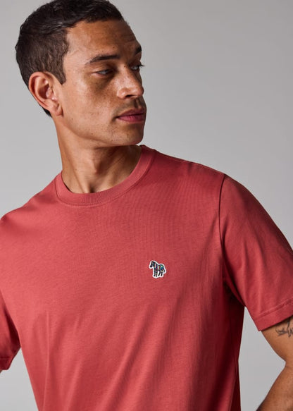 PAUL SMITH PS ORGANIC COTTON ZEBRA LOGO T-SHIRT SOFT PINK (23A) RRP £70 BNWT