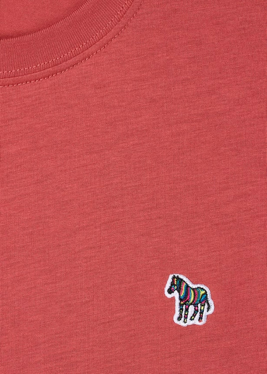 PAUL SMITH PS ORGANIC COTTON ZEBRA LOGO T-SHIRT SOFT PINK (23A) RRP £70 BNWT
