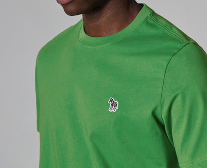 PAUL SMITH PS ORGANIC COTTON ZEBRA LOGO T-SHIRT MID GREEN 2XL RRP £70 BNWT
