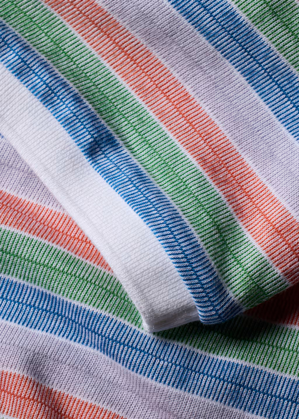 PAUL SMITH PS MULTICOLOUR STRIPE COTTON POLO SHIRT WHITE/MULTI 2XL RRP £100 BNWT