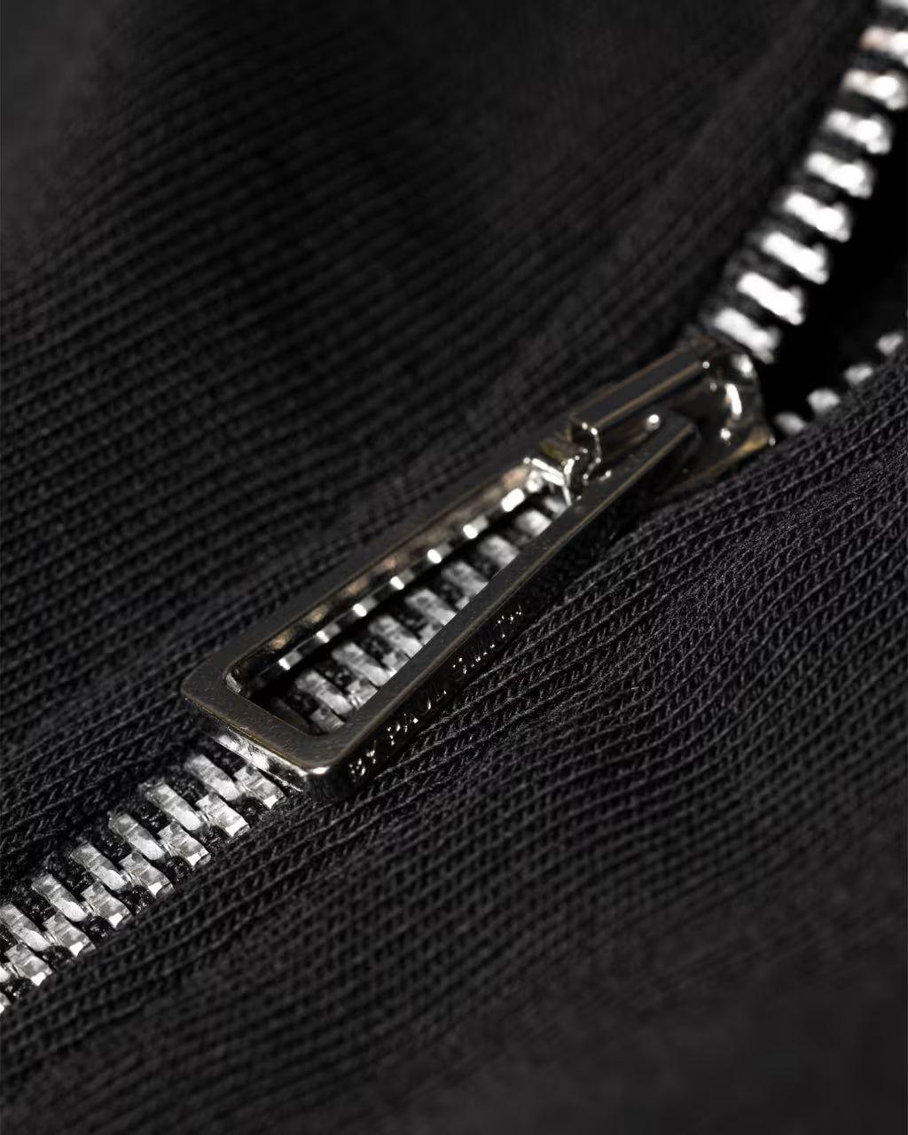 PAUL SMITH PS QUARTER ZIP COTTON FLEECE SWEATSHIRT BLACK RRP £135 BNWT