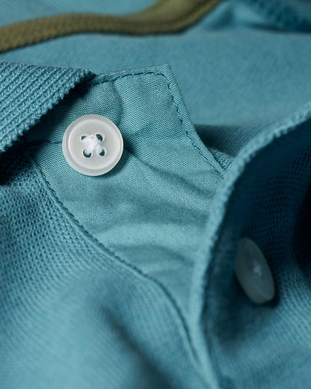 PAUL SMITH PS ZEBRA PIQUE COTTON POLO SHIRT LIGHT TEAL BLUE (32B) RRP £90 BNWT