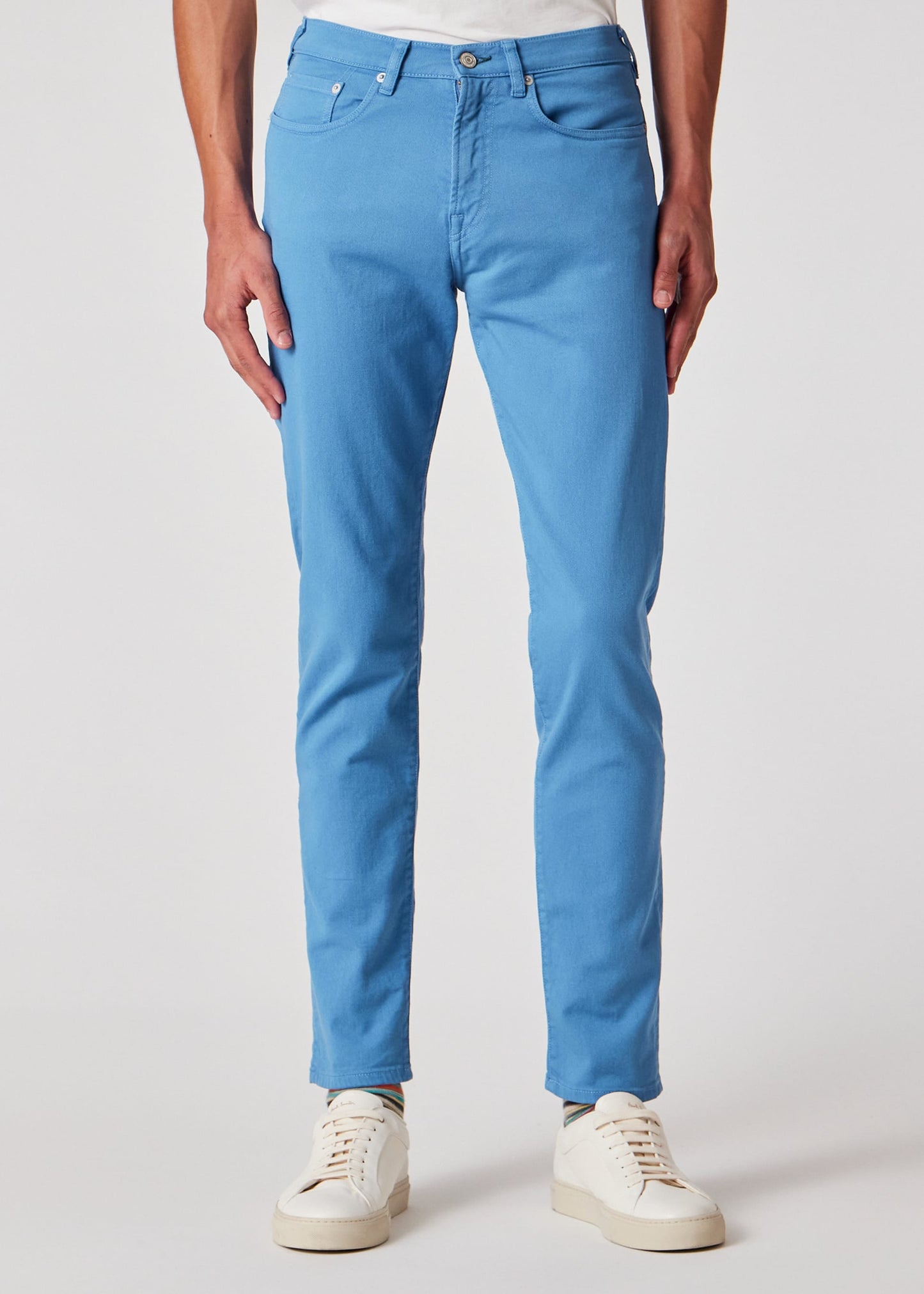 PAUL SMITH PS TAPERED FIT JEANS BRIGHT BLUE RRP £150