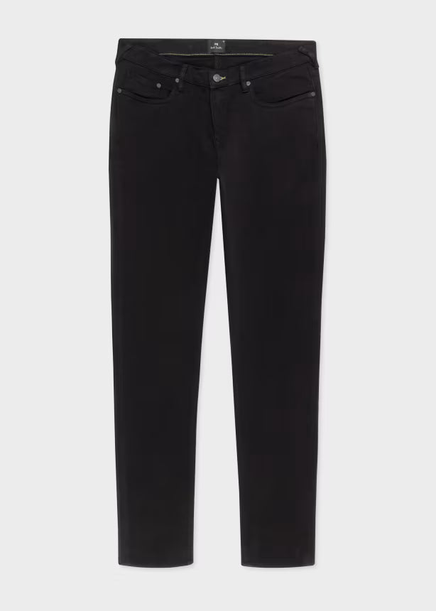 PAUL SMITH PS TAPERED FIT JEANS BLACK 38W 32L (38R) RRP £150